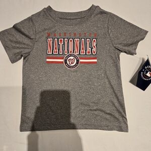 MLB Washington Nationals Toddler Boys Short Sleeve T-Shirt, 3T